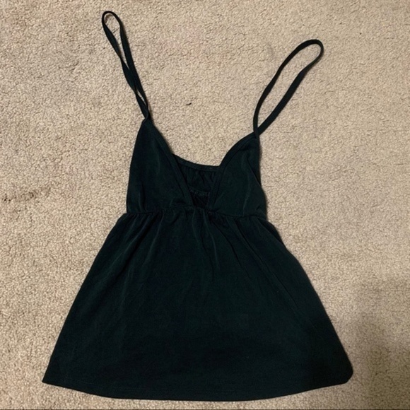 Express One Eleven Black Low V Tank Size Small - Picture 2 of 6